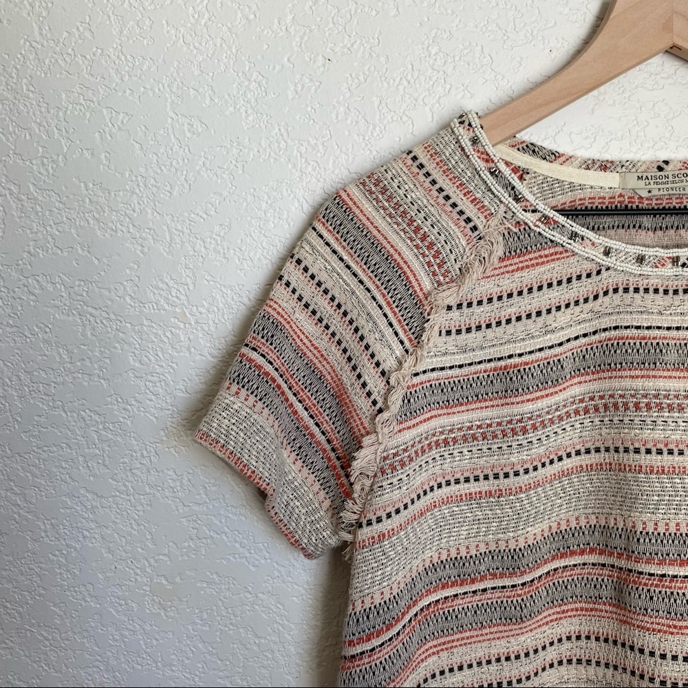 Scotch & Soda Maison Scotch Knit embroidered Top - Picture 3 of 7